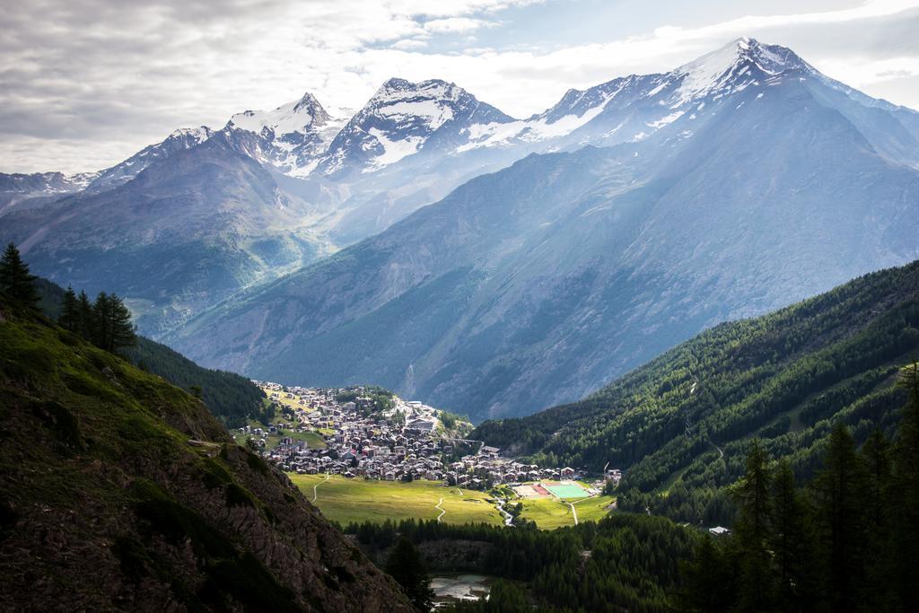 Hotel La Collina Saas Fee Kültér fotó